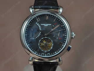 スーパーコピー時計ヴァシュロンコンスタンタン Watches Matle Calender トゥールビヨン SS/LE ブラック アジア オートマチック 搭 載