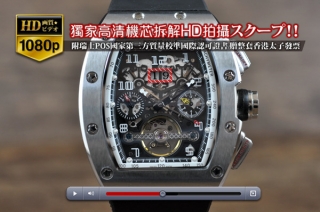 スーパーコピー時計上質な高級品RICHARD MILLEリシャール ミル【男性用】RM011シリーズ SS/RU BIG-DATE A-19Jオートマチック搭載