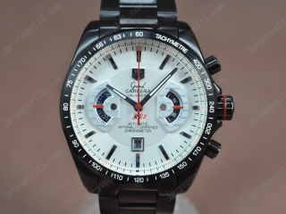 スーパーコピー時計タグホイヤー Watches Grand Carrera Calibre 36 Full PVD ホワイト Jap クオーツ 搭 載