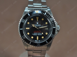 スーパーコピー時計ロレックス Watches Submariner Vintage SS ブラック 文字盤 A-2836-2 オートマチック 搭 載