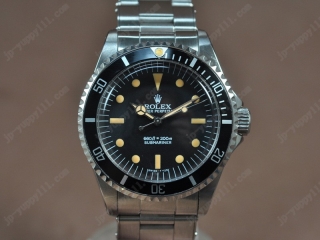 時計コピーロレックス Watches Submariner Vintage SS ブラック 文字盤 A-2836-2 オートマチック 搭 載