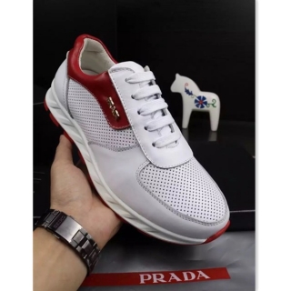 ブランド靴夏季高品質の新作PRADA☆プラダ男性スニーカー☆オトコのオシャレの一品！！カジュアルで足元を飾るスニーカーが登場☆