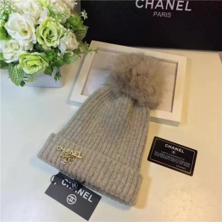 秋冬大人気CHANEL☆シャネル女性ニット帽 買うべきふんわりやわらかな肌觸りのファッション帽子！