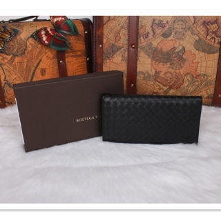 贅沢な選択Bottega Veneta☆ボッテガ ヴェネタ新品男性財布Q62665黒色爆発人気商品!数量限定発表★♫　　