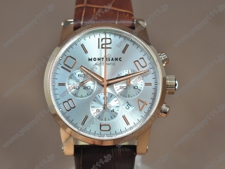 スーパーコピー時計モンブラン Mont Blanc Timewalker Chrono RG/LE A-7753 自動巻き