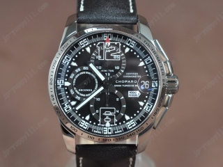 時計コピー ショパール Watches Mile Miglia GTXXL Chrono SS/LE ブラック 文字盤 A-7750 オートマチック 搭 載