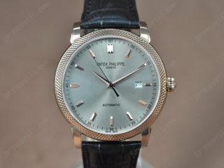 スーパーコピー時計パテックフィリップ Watches Calastrava RG/LE Metal 灰色 文字盤 A-2824-2 オートマチック 搭 載