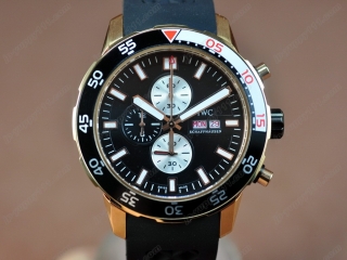 時計コピーIwc Watches Aquatimer RG/Black Japan OS 20クオーツ搭載　