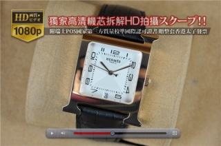スーパーコピー時計エルメスHermes H-Hourシリーズ高級32.4mmRG/LESwiss RONDA Quartz搭載