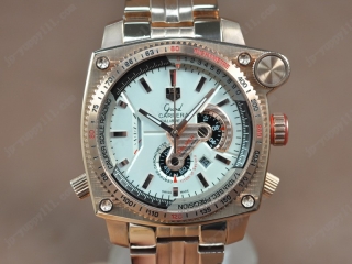 スーパーコピー時計 タグホイヤー Watches Grand Carrera Calibre 36 RG ホワイト 文字盤 Jap クオーツ 搭 載