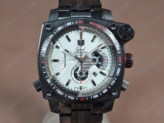 スーパーコピー時計タグホイヤー Watches Grand Carrera Calibre 36 PVD ホワイト 文字盤 Jap クオーツ 搭 載