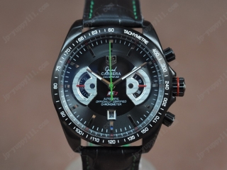 スーパーコピー時計タグホイヤー Watches Grand Carrera Calibre 36 PVD/LE ブラック Jap クオーツ 搭 載
