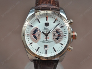 時計コピー タグホイヤー Watches Grand Carrera Calibre 36 TT/LE ホワイト Jap クオーツ 搭 載