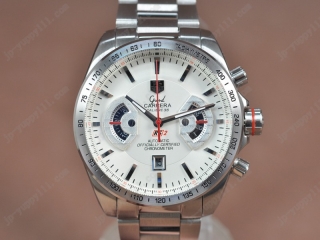 スーパーコピー時計タグホイヤー Watches Grand Carrera Calibre 36 SS/SS ホワイト Jap クオーツ 搭 載
