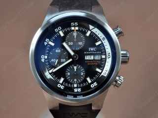 時計コピーインター Watches Cousteau Divers Aquatimer SS/RU ブラック 文字盤 A-7750 オートマチック 搭 載