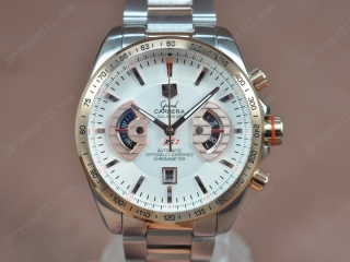 スーパーコピー時計タグホイヤー Watches Grand Carrera Calibre 36 TT ホワイト Jap クオーツ 搭 載