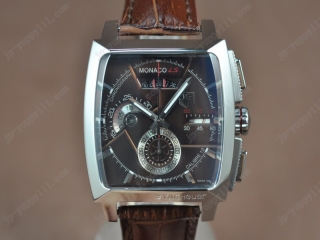 スーパーコピー時計タグホイヤー Watches Monaco SL Chrono SS/LE ブラウン 文字盤 A-7750 オートマチック 搭 載