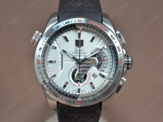 時計コピータグホイヤー Watches Grand Carrera Calibre 36 SS/RU ホワイト Jap クオーツ 搭 載
