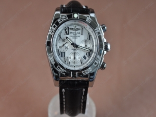 スーパーコピー時計ブライトリング【男性用】 Chronomat B01 SS/LE White Roman Asia7750オートマチック搭載