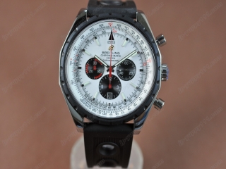 スーパーコピー時計ブライトリング【男性用】 Chronomatic 49 SS/RU White Asia7750オートマチック搭載