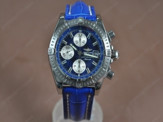 スーパーコピー時計ブライトリング【男性用】Chronomat Evolution V2 SS/LE Blue Asia7750オートマチック搭載