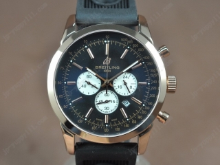 時計コピーブライトリング Watches Transocean Chrono RG/RU ブラック 文字盤 Jap-OS20 クオーツ 搭 載