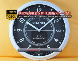 スーパーコピー時計人気逸品Chanel★シャネル J12シリーズ 壁掛け時計 Quartz搭載