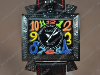 スーパーコピー時計ガガミラノ GaGa Milano Napoleone PVD/LE/Diam　アジア 2813 自動巻き