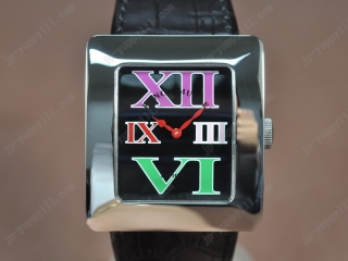 スーパーコピー時計 フランクミュラー Watches Long Island SS/LE ブラック 文字盤 Ronda クオーツ 搭 載