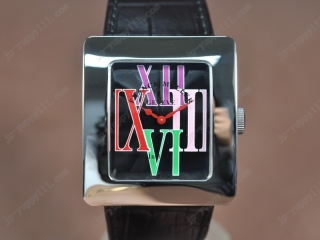 時計コピー フランクミュラー Watches Long Island SS/LE ブラック 文字盤 Ronda クオーツ 搭 載