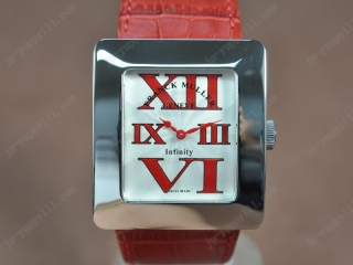 スーパーコピー時計 フランクミュラー Watches Long Island SS/LE ホワイト 文字盤 Ronda クオーツ 搭 載