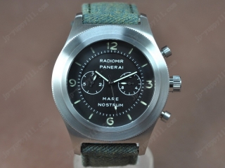 時計コピー パネライ Watches Radiomir 52mm SS/LE ブラック 文字盤 アジア オートマチック 搭 載