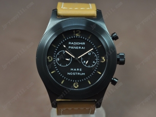 時計コピーパネライ Watches Radiomir 52mm PVD/LE ブラック 文字盤 アジア オートマチック 搭 載