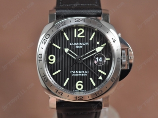 スーパーコピー時計パネライ Watches Luminor GMT SS/LE ブラック 文字盤 アジア 2836-2 オートマチック 搭 載 28800bph