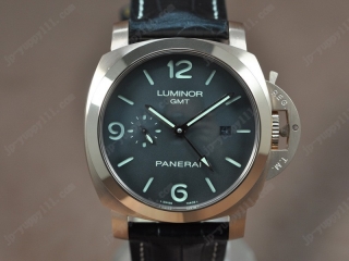 時計コピーパネライ Watches Luminor Marina GMT 44mm SS/LE ブラック 文字盤 Asia オートマチック 搭 載 21J