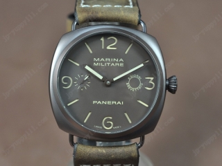 時計コピー パネライ Watches Luminor Marina 47mm ブラウン case A-6497 Handwind