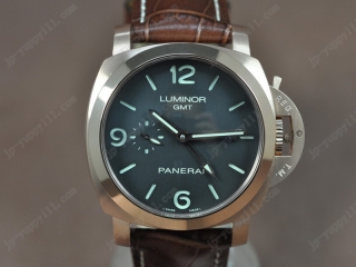 スーパーコピー時計パネライ Watches Luminor Marina GMT 44mm SS/LE ブラック 文字盤 Asia オートマチック 搭 載 21J