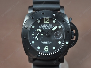 スーパーコピー時計パネライ Watches Submessible 47mm PVD/RU ブラック 文字盤 アジア 21J オートマチック 搭 載