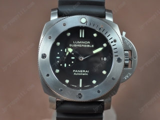 時計コピーパネライ Watches Submessible 47mm Ti/RU ブラック 文字盤 A-7750 オートマチック 搭 載