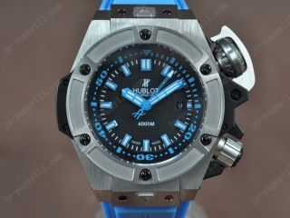スーパーコピー時計ウブロ Watches King Power Oceangraphic 4000m SS/RU ブラック 文字盤 A2824-2 オートマチック 搭 載