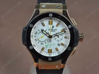 時計コピー ウブロ Watches Big Bang RG Ceramic Bel ホワイト J-0S20 クオーツ 搭 載 Chrono