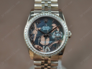 時計コピーロレックス Watches DateJust 2011 Flora RG/Diam Pearl 灰色 A-2836-2 オートマチック 搭 載