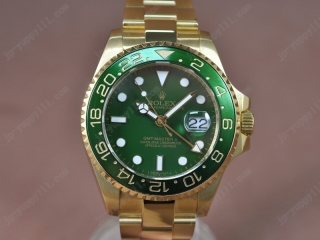 時計コピー ロレックス Watches GMT Master 43mm YG Ceramiac ベゼル 緑 A-2836-2 オートマチック 搭 載