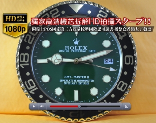 スーパーコピー時計人気逸品RolexロレックスGMT MasterシリーズYG 壁掛け時計Quartz搭載