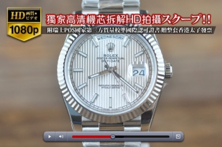 スーパーコピー時計 ROLEXロレックス【 男性用】Day-dateシリーズ SS/SS Asian 3255型オートマチック搭載