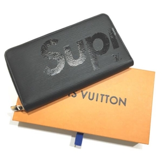 新品 ルイヴィトン 財布 コピー シュプリーム LOUIS VUITTON supreme ジッピーオーガナイザー エピ 黒 M67723 箱のラッピング 