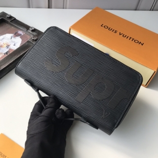 ブランド型番売れ筋ルイ・ヴィトン シュプリームスーパーコピー高品質 LOUIS VUITTON x SUPREMEクラッチバッグ財布数量限定発表